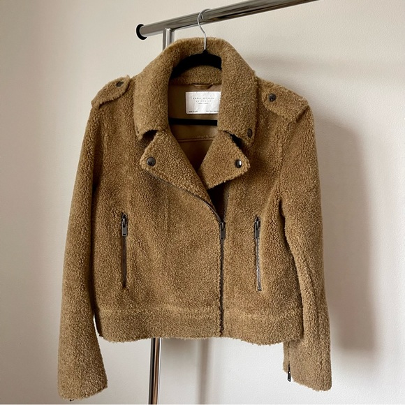 Zara Jackets & Blazers - Teddy Moto Jacket